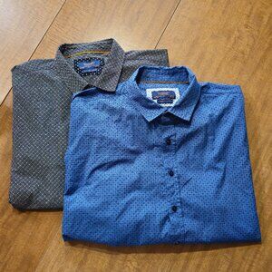 Gentlemans Outfitters Button Up Shirts  Long Sleeve Mens 2X